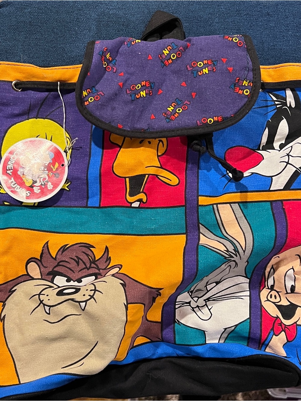 Warner Bros. Looney Tunes Multicolor Character Backpack